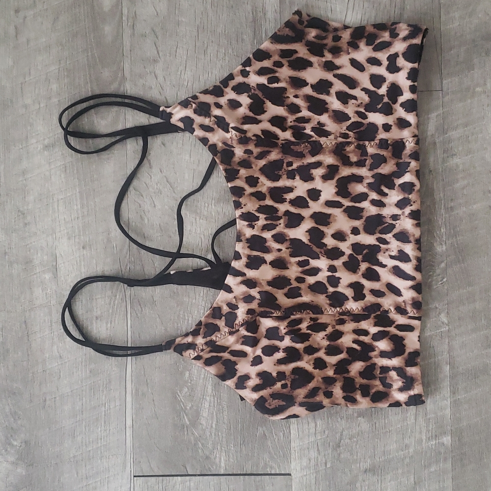 Victoria's Secret Bralette Leopard Lounge Bra